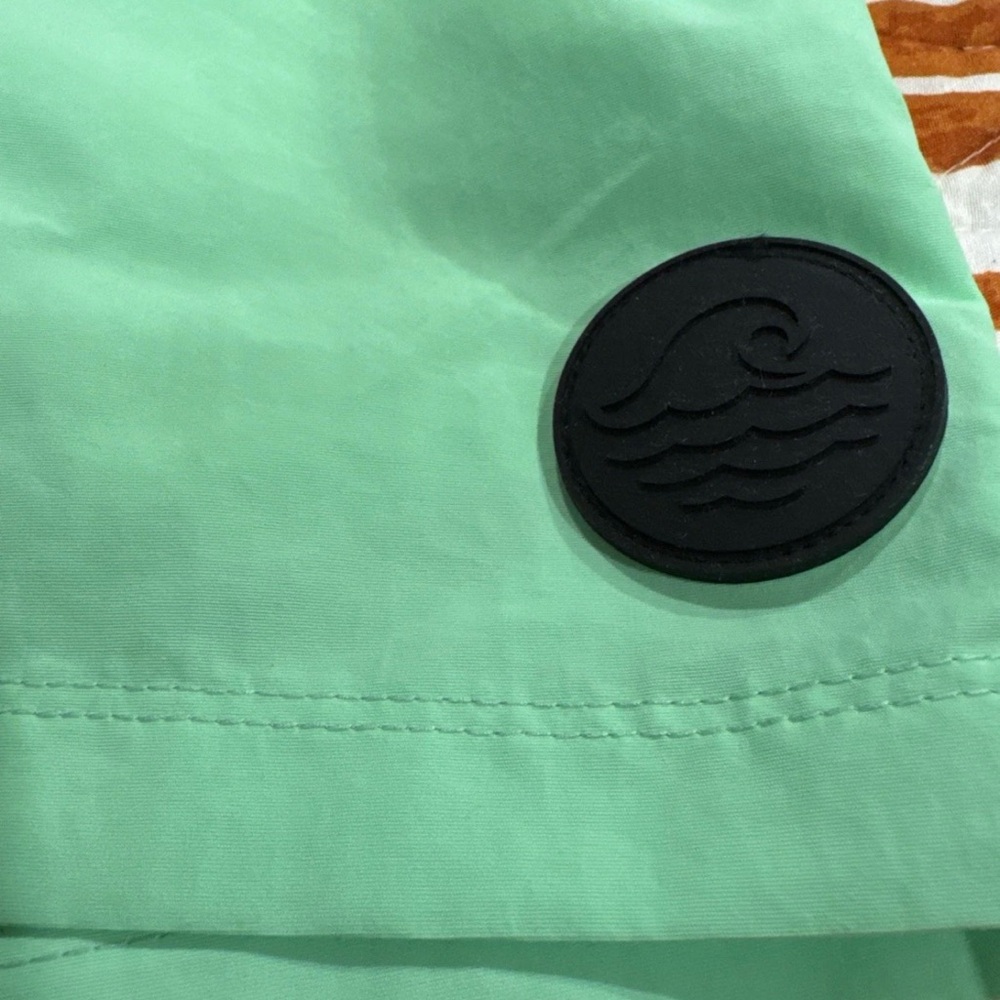 Class Mint Green Swim mid thigh length Shorts pockets size XS inner line up - Picture 2 of 6